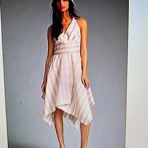 Maeve asymmetrical wrap shirt dress size 10 nwt